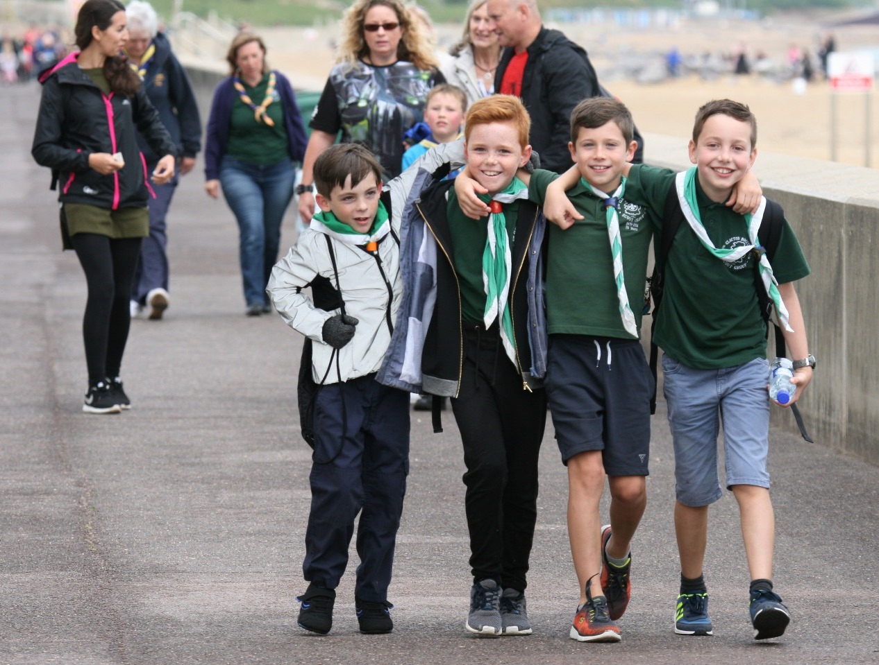 Clacton Pier hosts Tendring Scouts fundraiser