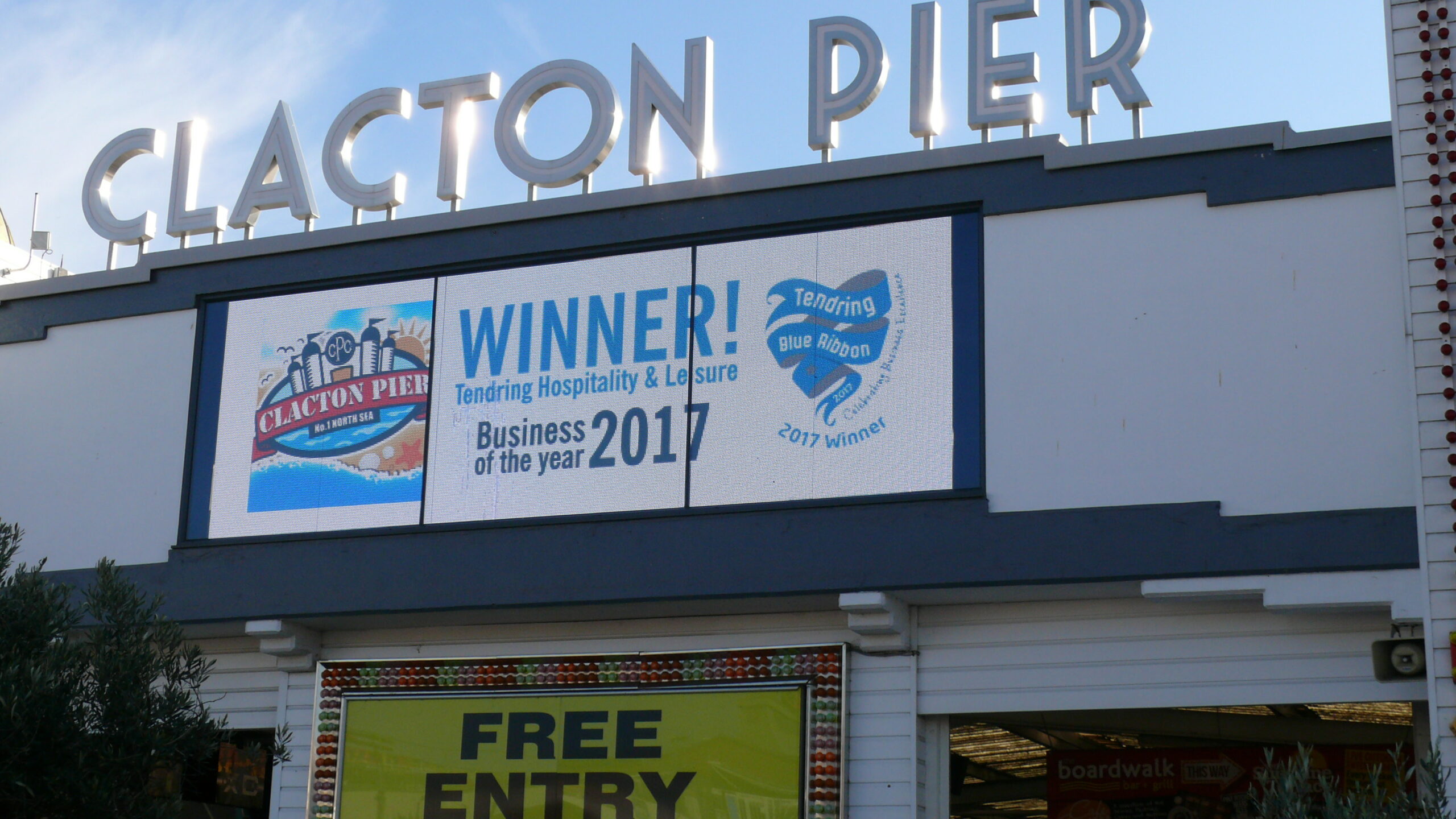 Clacton Pier tastes success at Blue Ribbon Awards - Clacton Pier